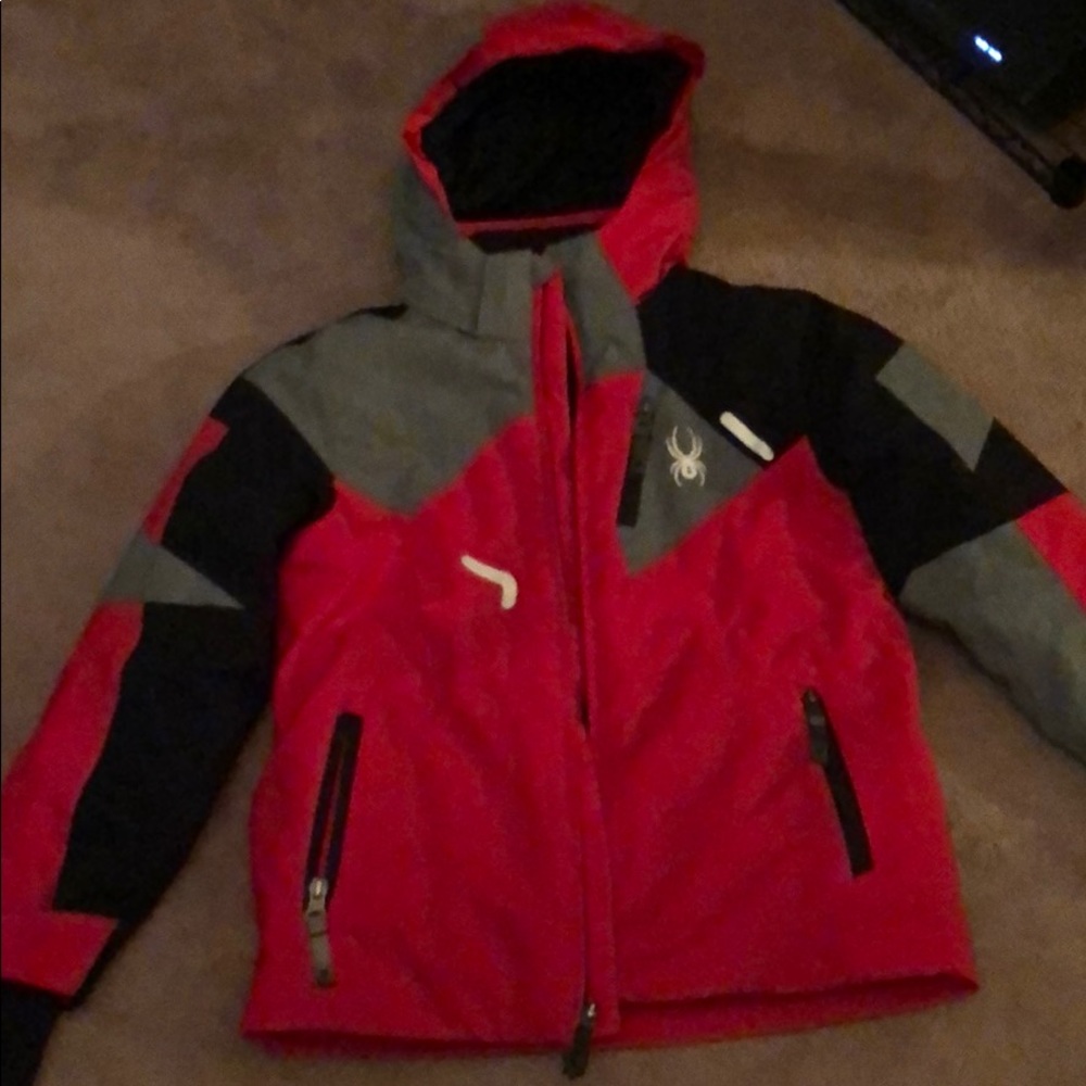 Boys Syder Snowboarding jacket. Size 10 boys youth